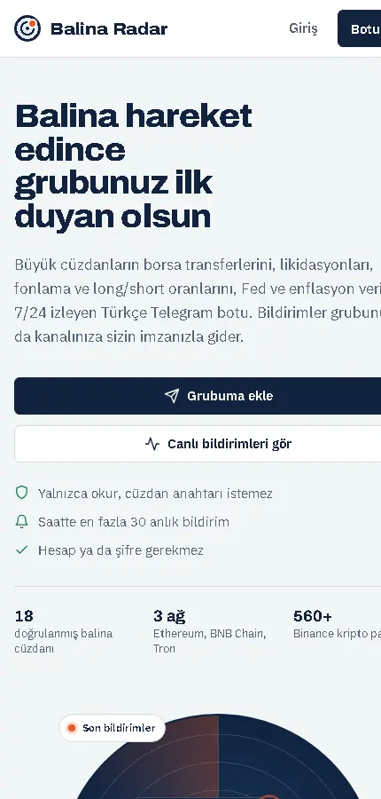 Telefonda ana sayfa